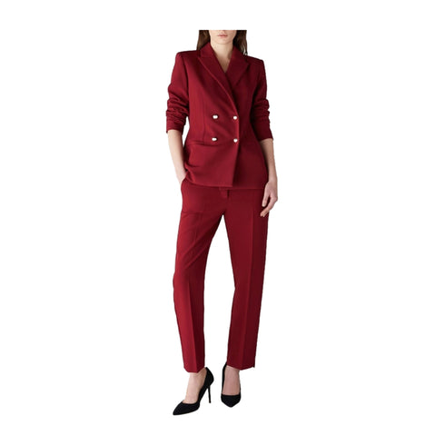Emme Marella Pantaloni Pantalone Donna chino misto viscosa 40 - Francavilla Moda